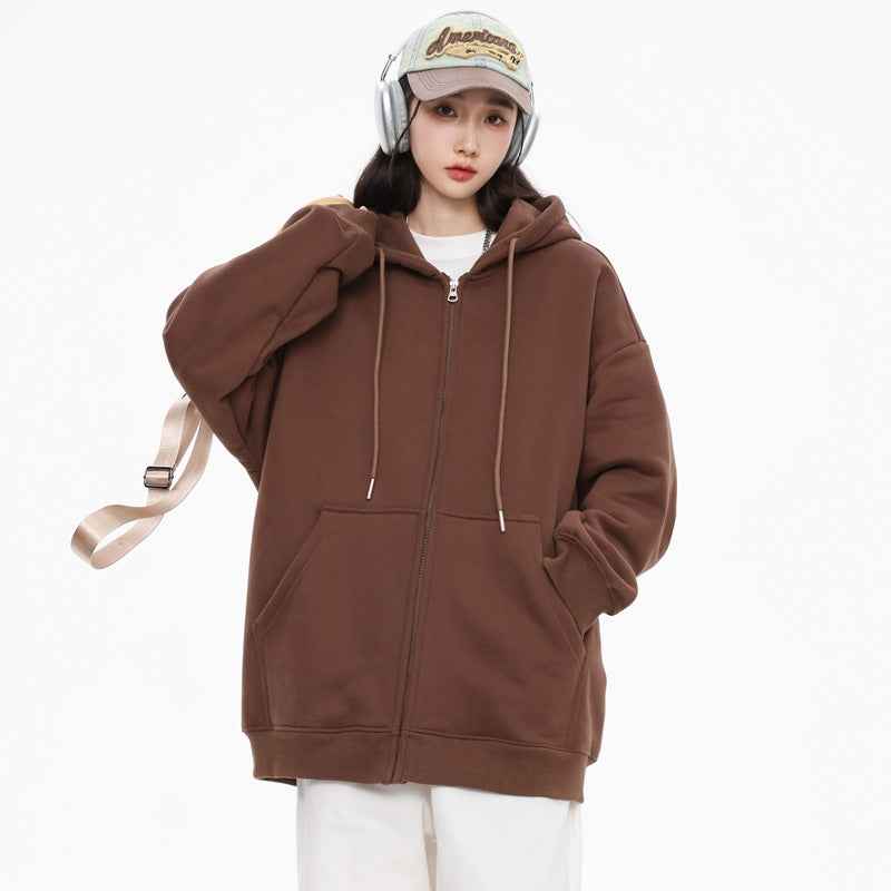 Casual Hooded Cardigan Sweatshirt For Men