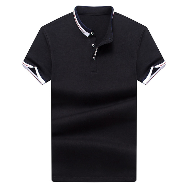 Men's Embroidery Paul Lapel short sleeve t-shirt men's T-shirt