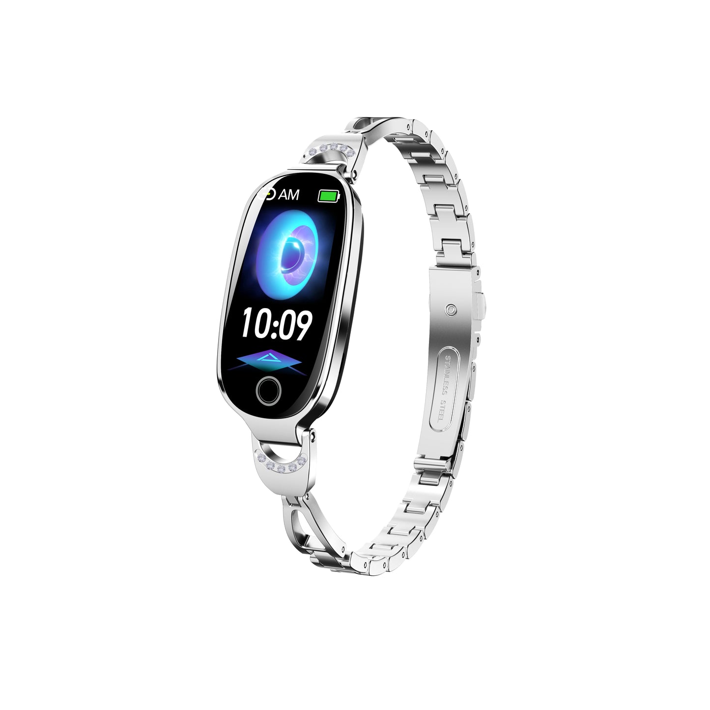 Bling Gold Smartwatch for Women - Health & Menstrual Cycle Tracker