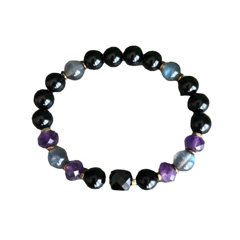 Versatile Obsidian 8mm Beaded Bracelet