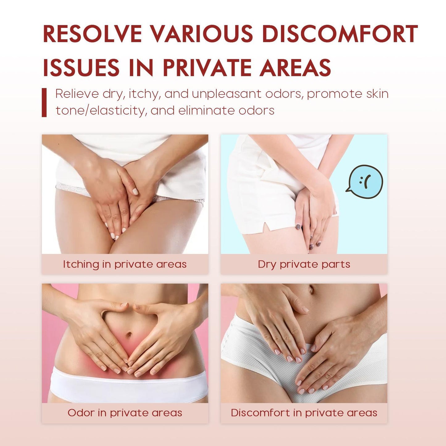 Female Private Care Essential Oil, Deodorizing And Anti-itching, Body Cleaning, Firming And Skin Care