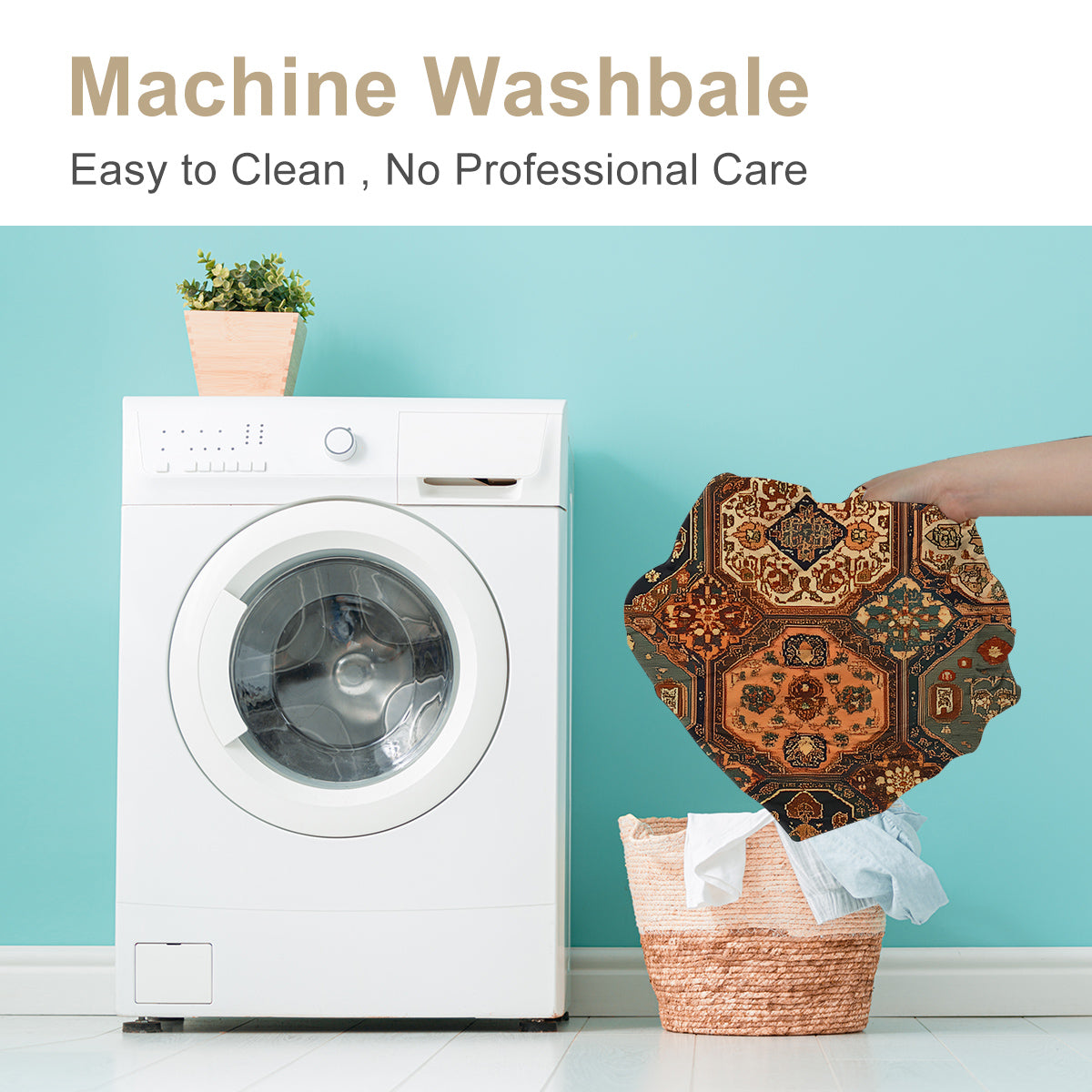 3pcs Retro Bohemian Geometric Style Minimalist Comfort Series Bed Fitted Sheet And Two Pillowcases Bedding For All Seasons Use