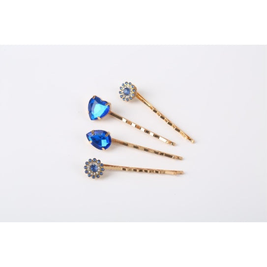 Leather Clip Hair Clip 4-piece Hair Accessory Set