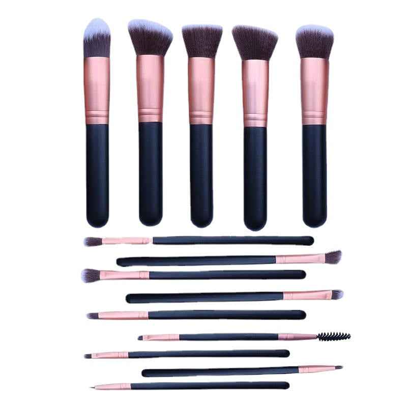 FIBER Hair Gradient 16 Makeup Brushes Suit