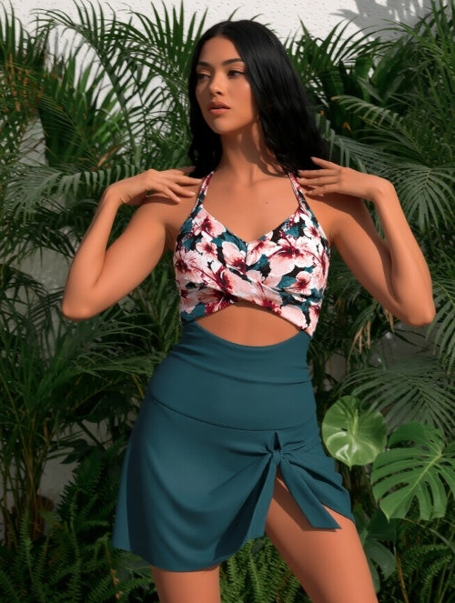 Women's Two-Piece Casual Swimsuit