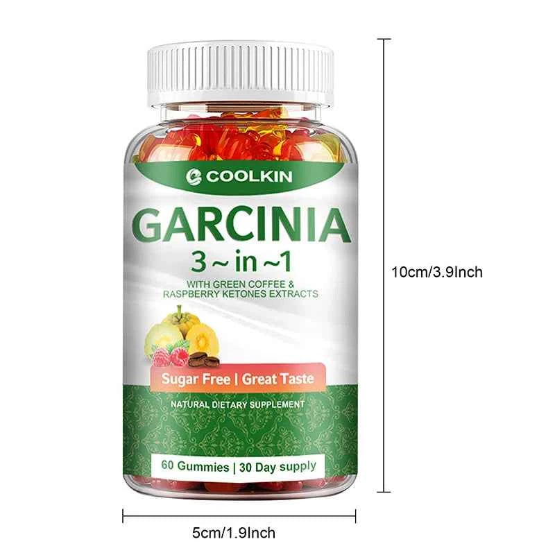 Garcinia Cambogia - Fat Burner, Cellulite, Weight Management, Appetite Suppressant - 60 Gummies