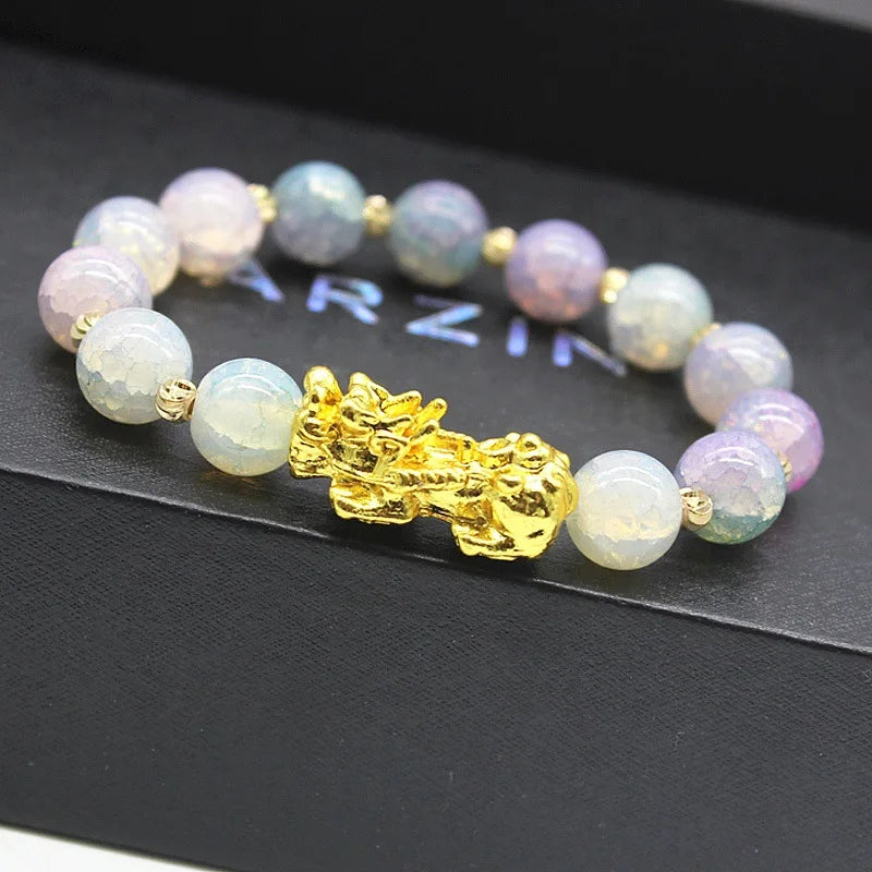 Pixiu Bracelet Chinese Good Lucky Charm Feng Shui Pi Yao Wealth Good Luck Bracelets Jewelry Lucky Unisex Bracelets