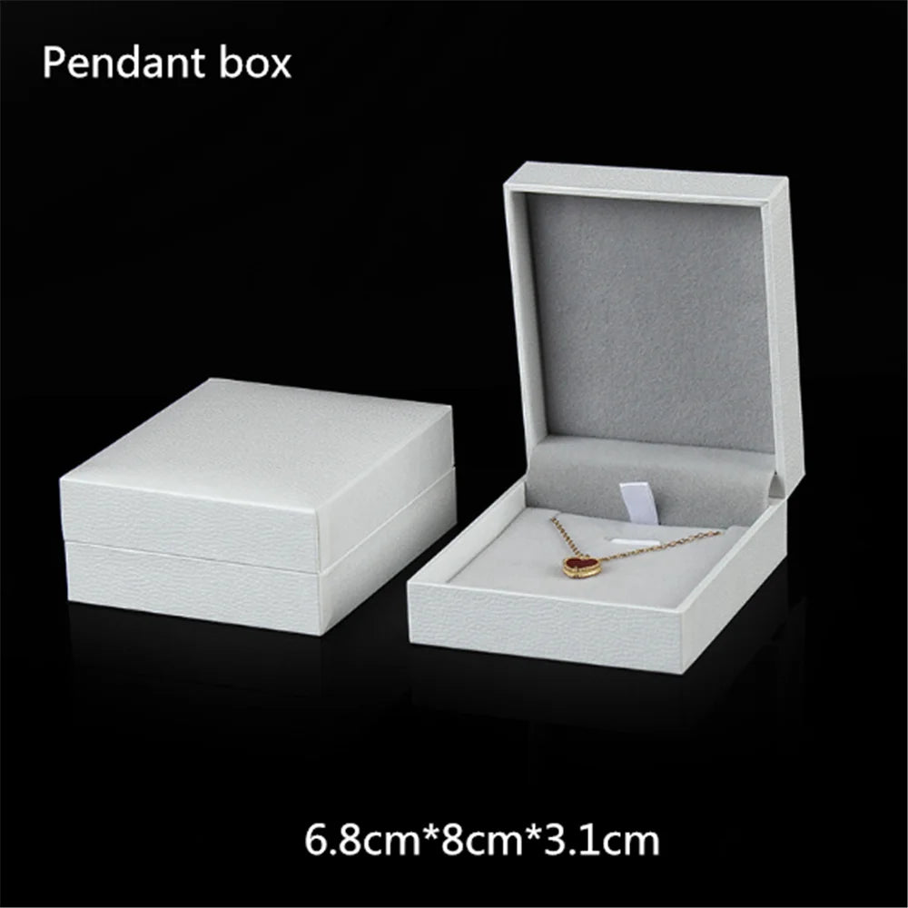 Newest Jewelry Box For Necklace And Ring Bracelet Stud Earring Storage Organizer Gift Packaging Box Case шкатулка для украшений - AMULET RING STORE