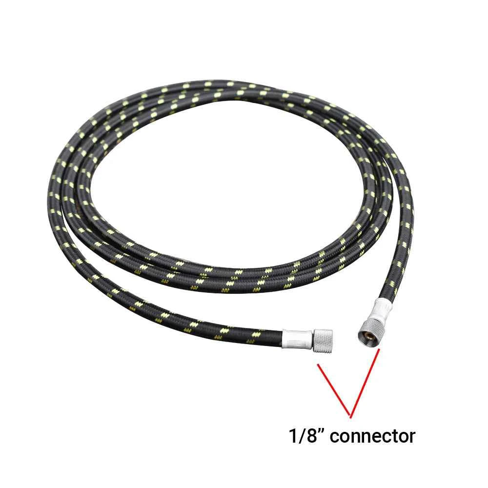 Professional Nylon Braided Airbrush Hose 1/8"*1.8m(5.9ft) Fitting 1/8in EU US Adapter for Air Pump Compresso Accessories - AMULET RING STORE