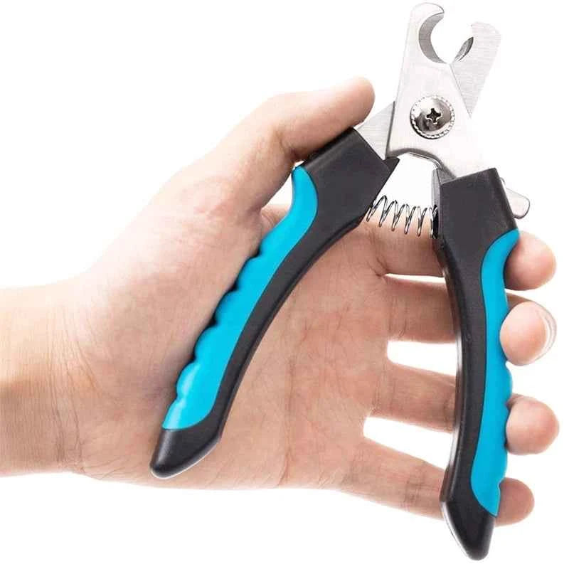 Professional Pet Nail Clipper with Safety Guard Stainless Steel Scissors Cat Dog for Claw Care Grooming Supplies Size Fits - AMULET RING STORE