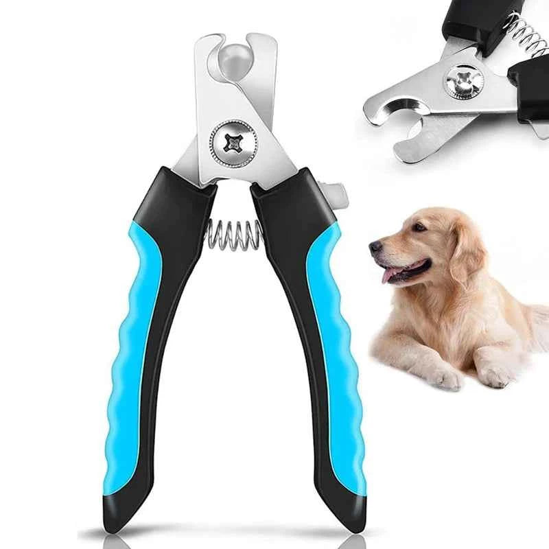 Professional Pet Nail Clipper with Safety Guard Stainless Steel Scissors Cat Dog for Claw Care Grooming Supplies Size Fits - AMULET RING STORE