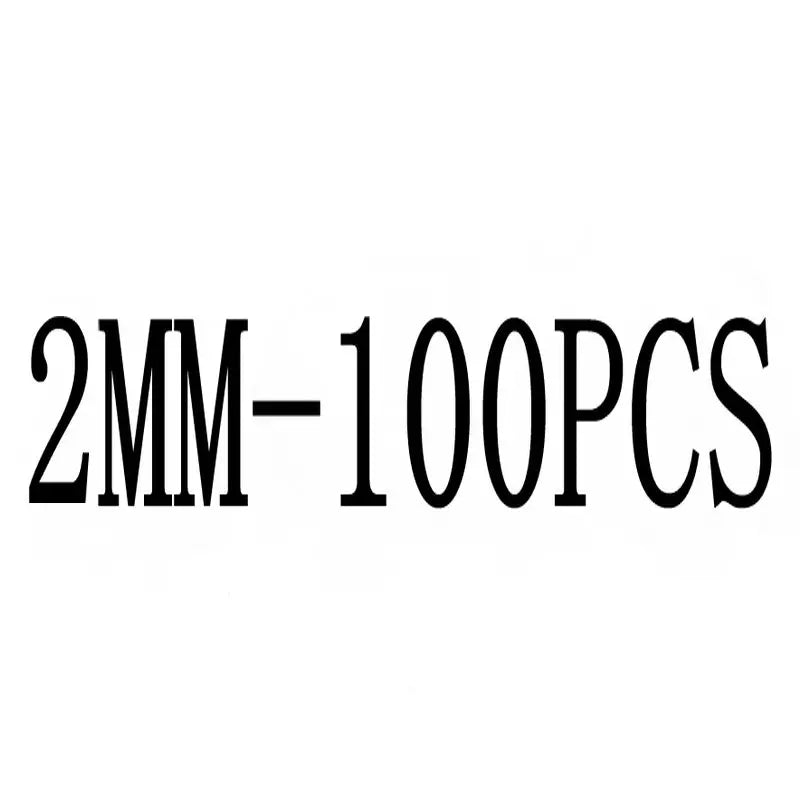 100pcs 14K Gold Filled Spacer Beads 2mm 3mm 4mm Round Loose Bead for Bracelets Necklace DIY Jewelry Making Accessories Wholesale - AMULET RING STORE