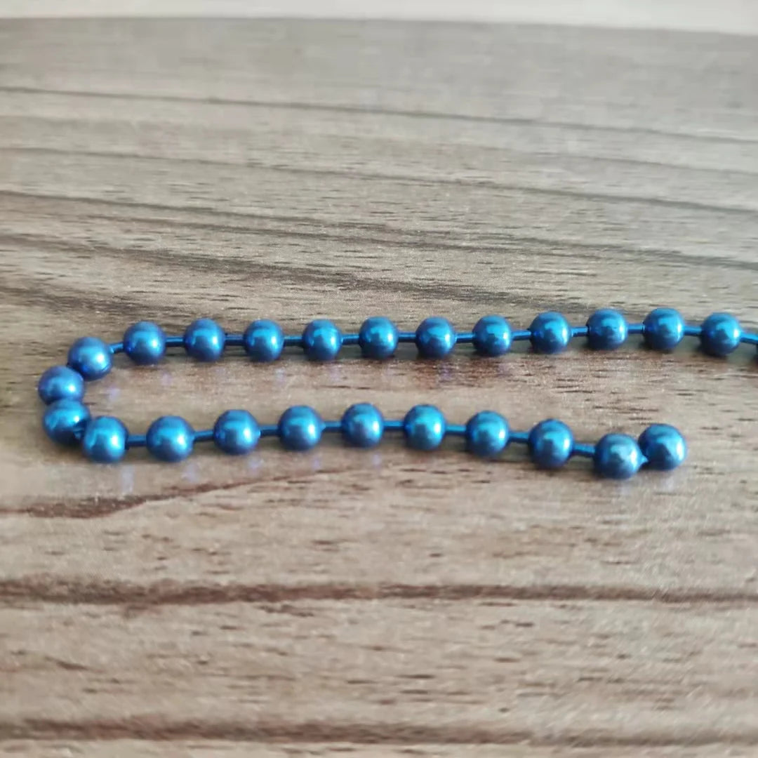 4MM Hypoallergenic Nickel Free Titanium Ball Chain for Sensitive Skin | Itchy Neck No More | Safe for Everyone