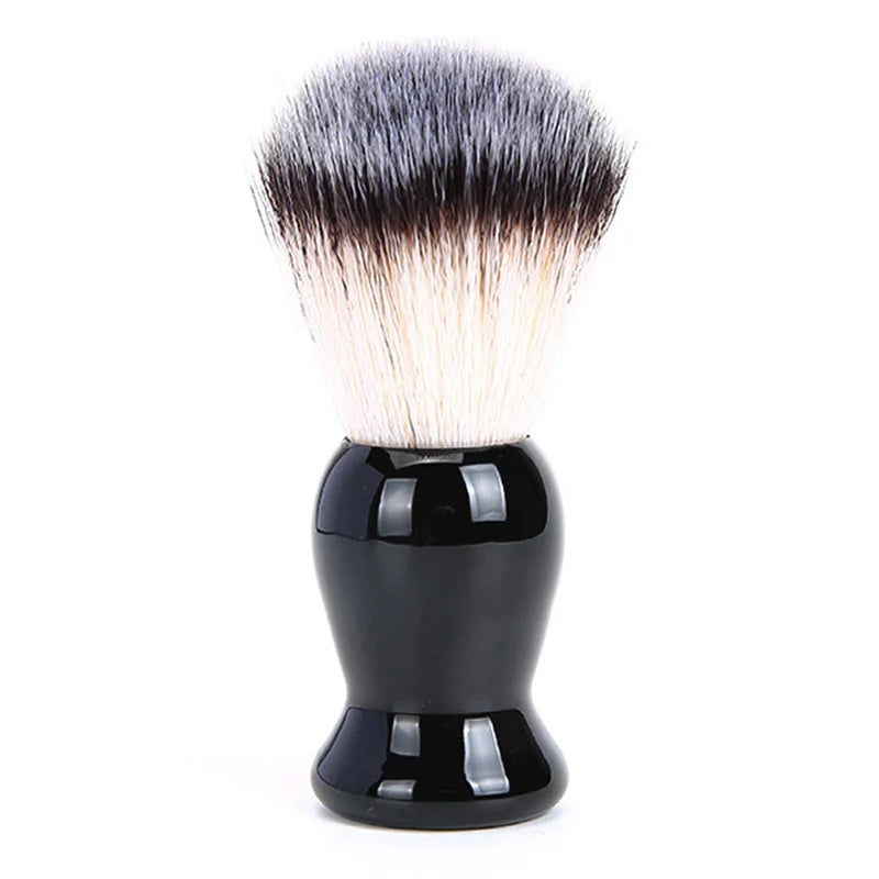 Natural Badger Hair Men's Shaving Brush Barber Salon Men Facial Beard Cleaning Appliance Shave Tool Razor Brush With Wood Handle