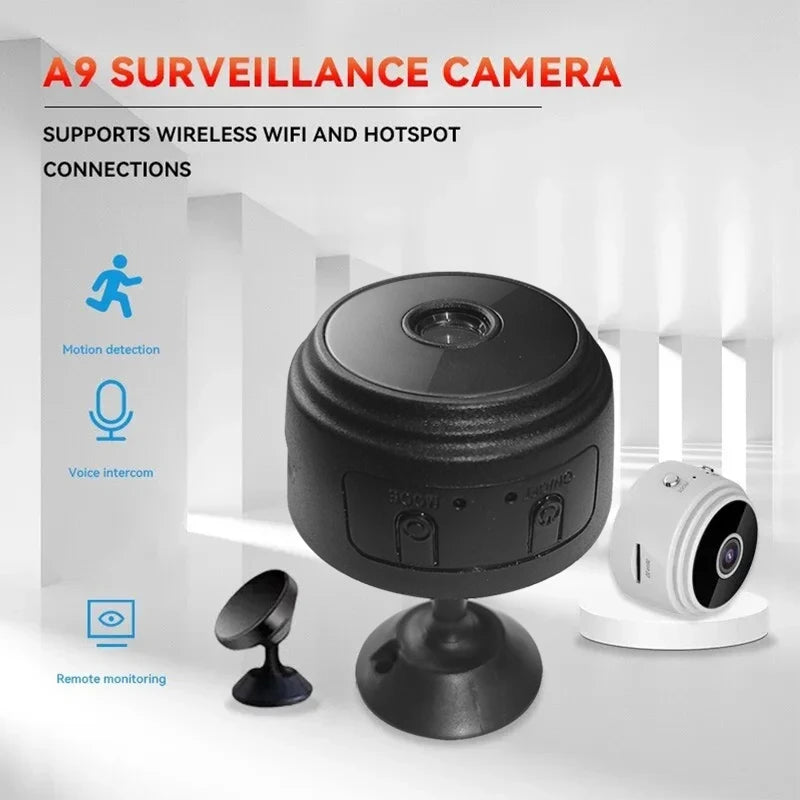 A9 WiFi Mini Camera Wireless Video Recorder Security Protection Camera Smart Home Monitoring Camera For Infants And Pets - AMULET RING STORE