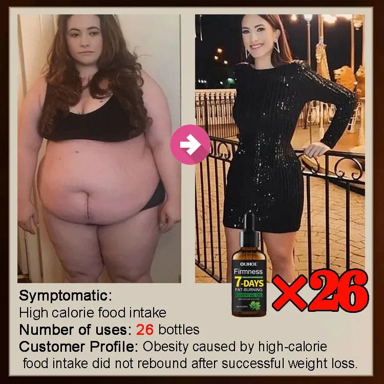 Effective Quick Fat Reduction Solution Weight Loss Product for Fast Burning Belly Waist Leg Fat - Weight Loss Supplement