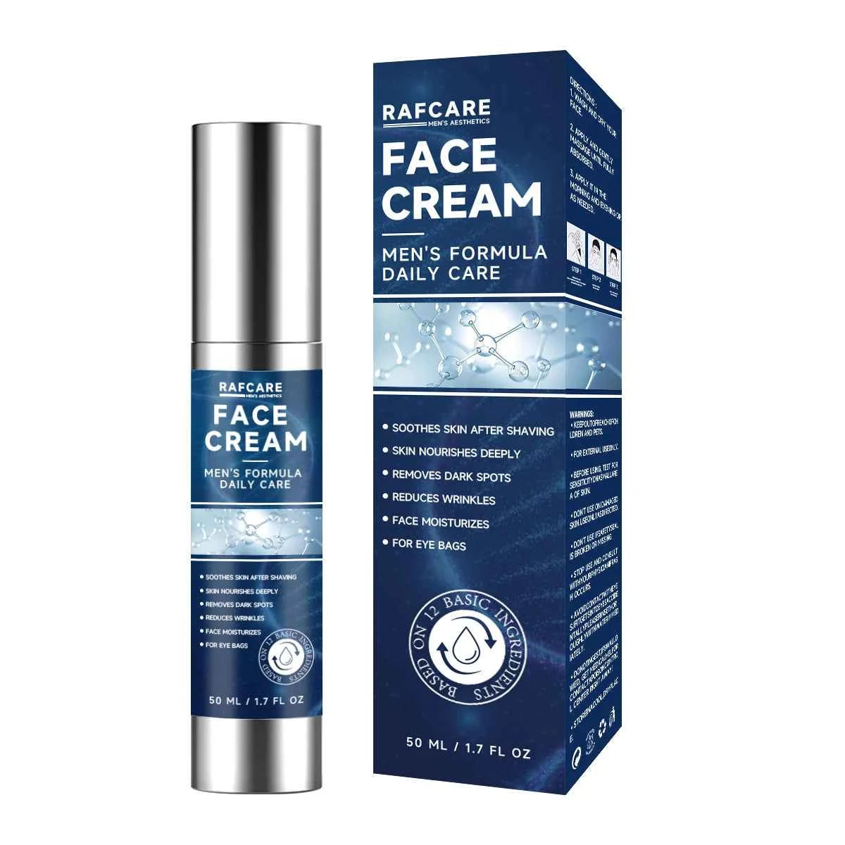 Men's Collagen Face Cream High HA Anti-aging Portable Moisturizing Cream Retinol Anti Wrinkle Skincare Products For Daily Use
