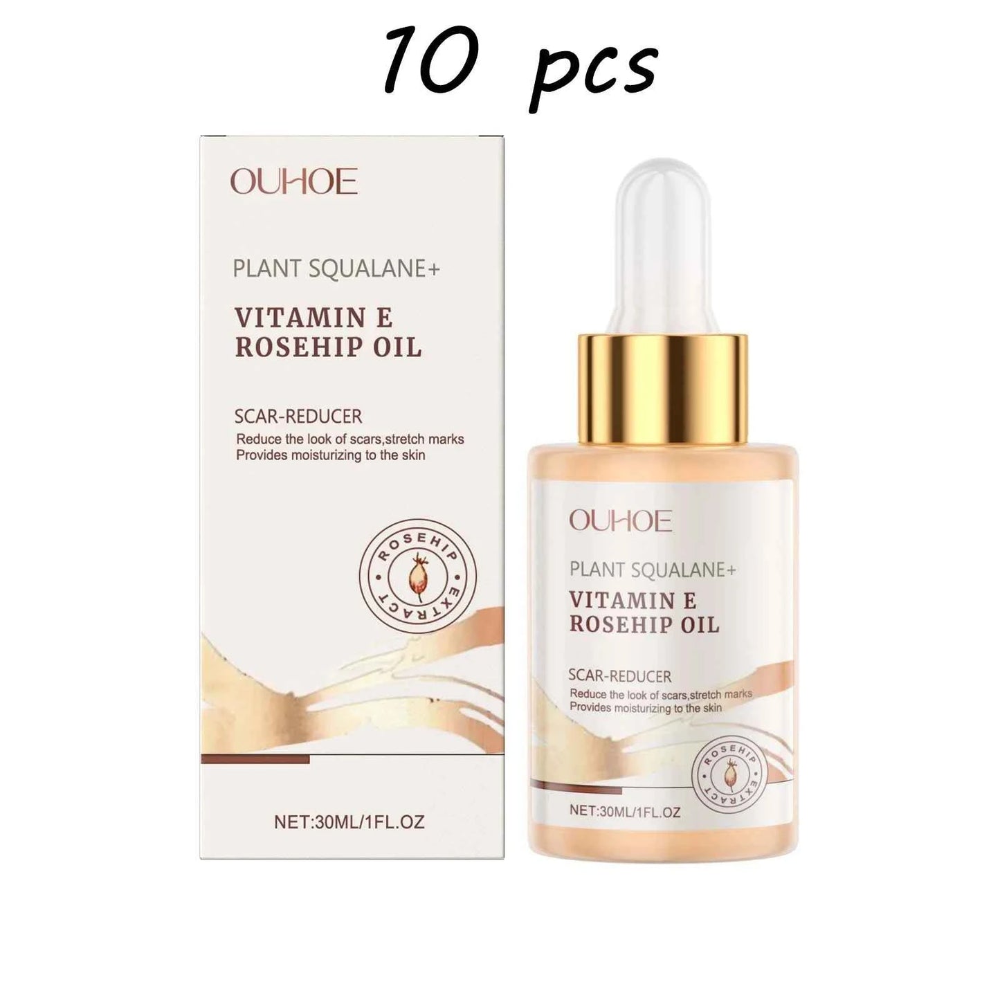 Ouhoe Rosehip Face Care Essence Oil Nourishing Skin Lasting Hydrating Enhance Smoothness Firming Softening Face Care Essence Oil