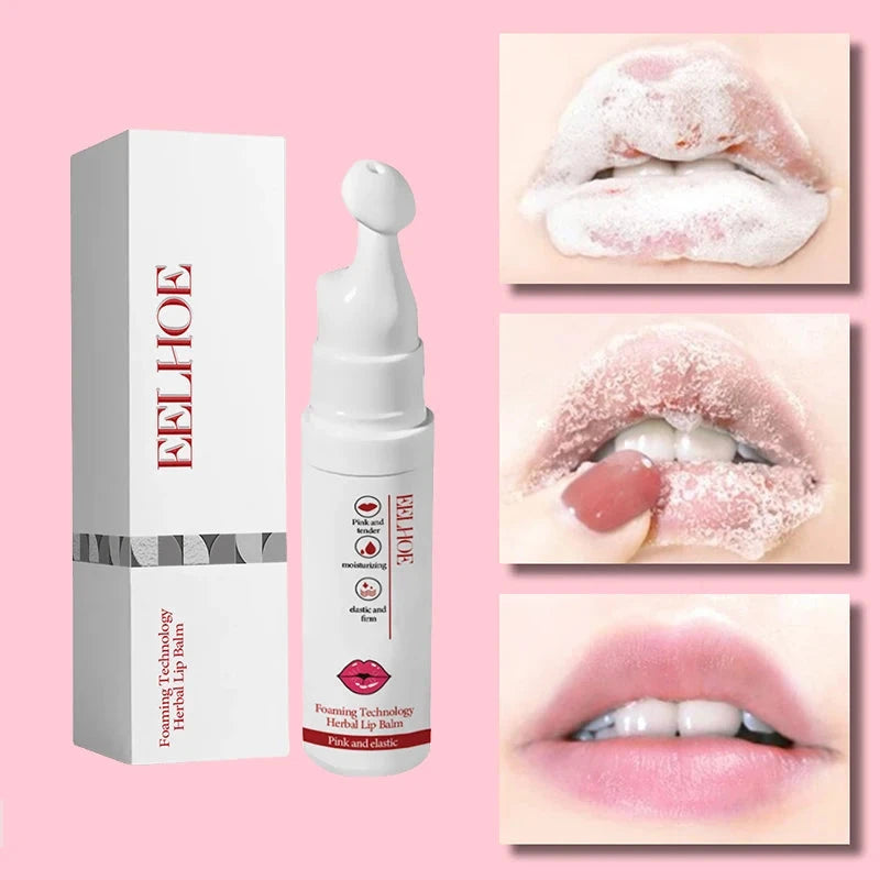 Remove Dark Lip Balm Bubble Lightening Pink Lip Exfoliating Fade Lip Line Dead Skin Moisturizer Beauty Health Lip Care Products - AMULET RING STORE