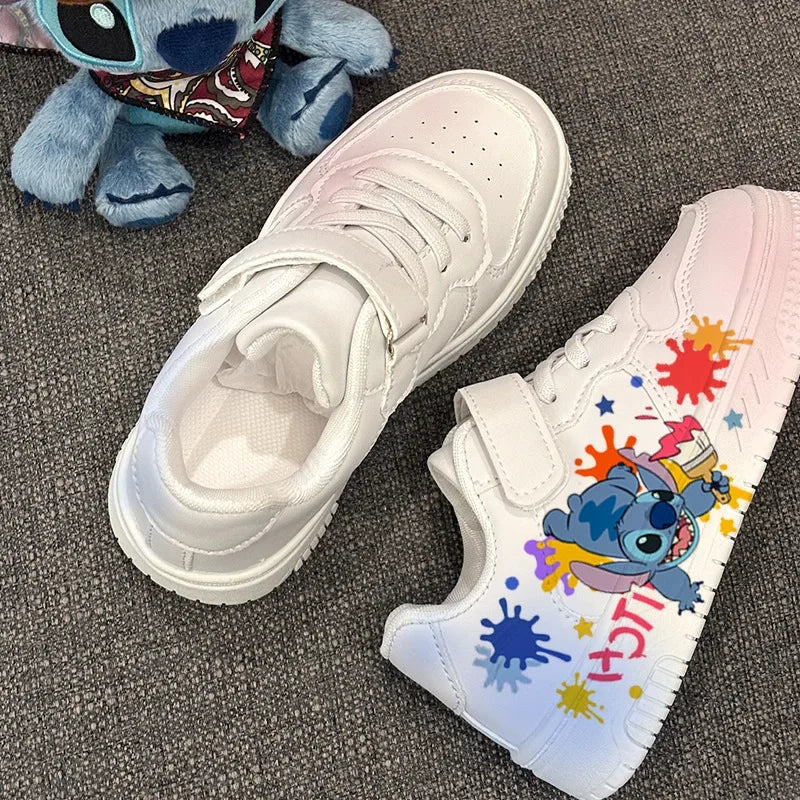 Stitch shoes kids Children shoes Student Casual Sneakers boys Running Fashion 3 and 8 year old girls Shoes Christmas Gift