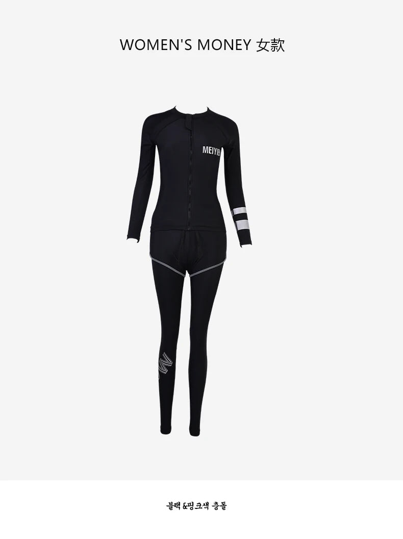 2024 Modest Fashion Swimming Suit For Women Full Cover Burkini Muslim Swimwear Womens Islamic Long Sleeve Swimsuit Skirted M-XXL