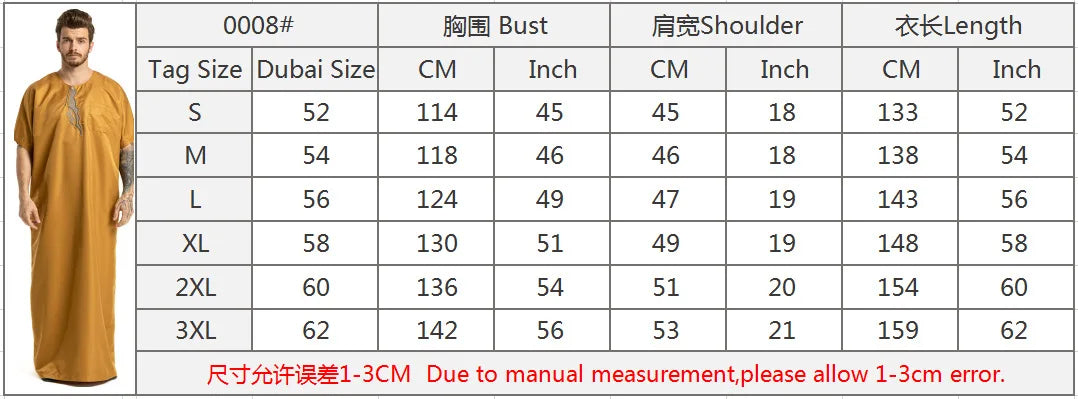fashion muslim abayas for men embroidery round neck short sleeve full length arab fashion robes prayers clothing