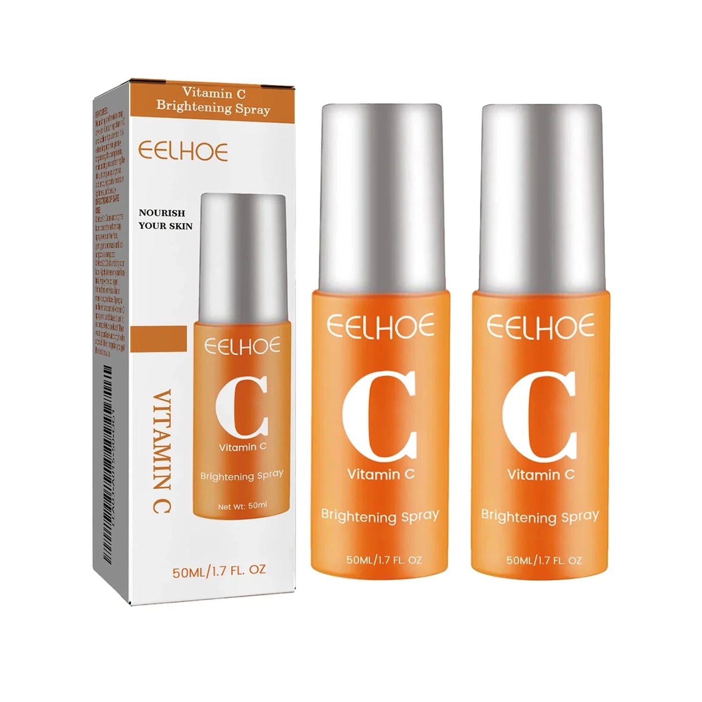EELHOE Collagen Facial Spray 50ml Moisturizing Skin Elasticity Vitamin C Repair Facial Skin Niacinamide Whitening Facial Care