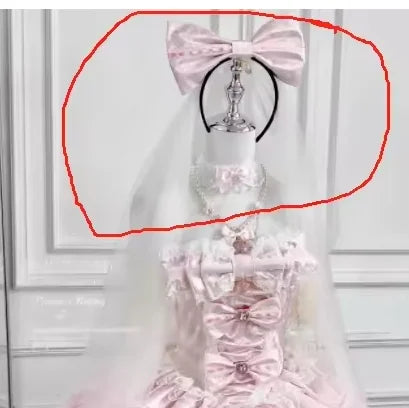 Sweet Princess Style Birthday Anniversary Wedding Dress New Lolita Cute Bow Sexy Strapless Girl Temperament Puffy Lace Dresses