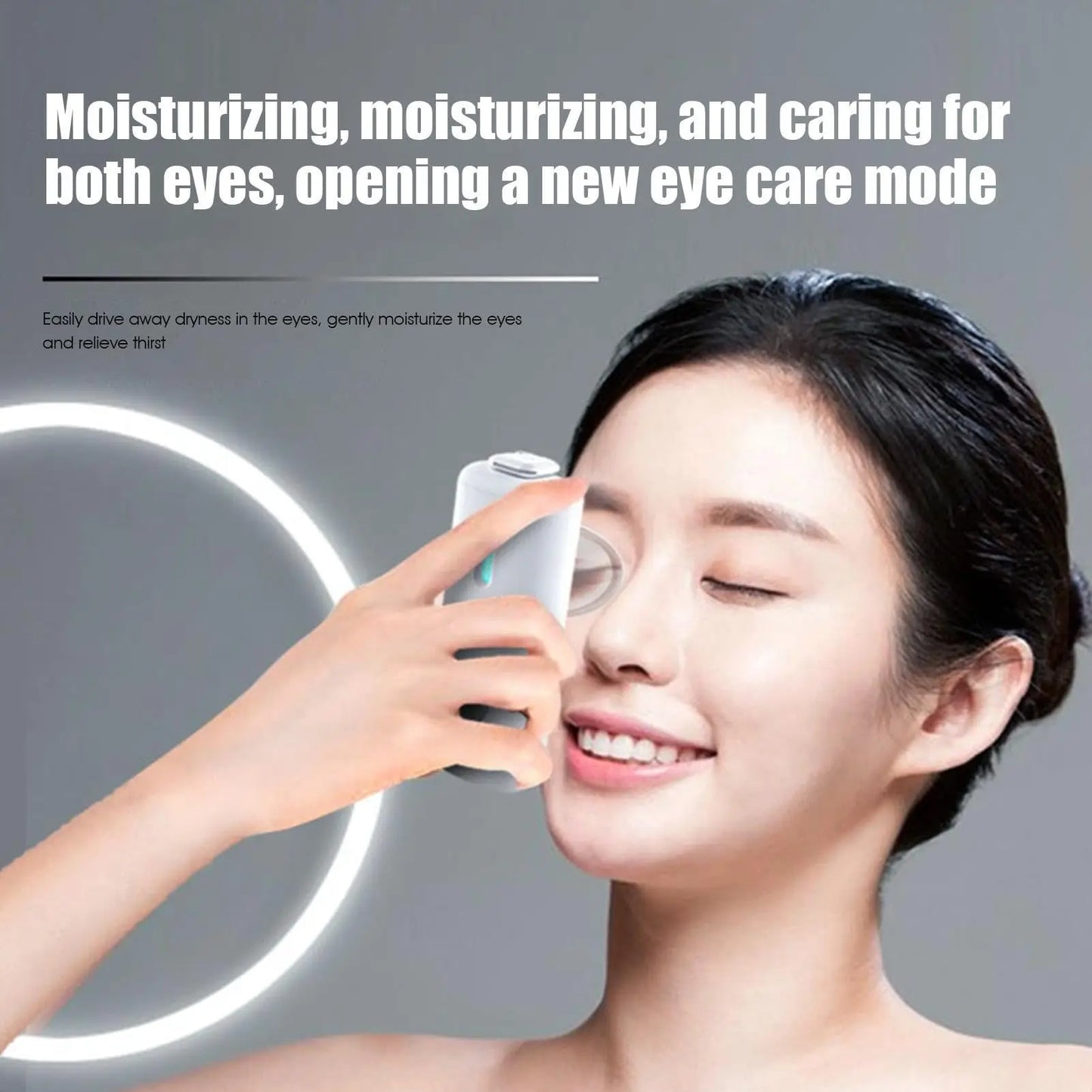 Face Steamer Eye Cleaning Machine Portable Mister with USB Charging Moisturizing Facial Humidifier Spray Moisturizing - AMULET RING STORE