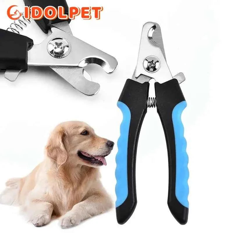 Professional Pet Nail Clipper with Safety Guard Stainless Steel Scissors Cat Dog for Claw Care Grooming Supplies Size Fits - AMULET RING STORE