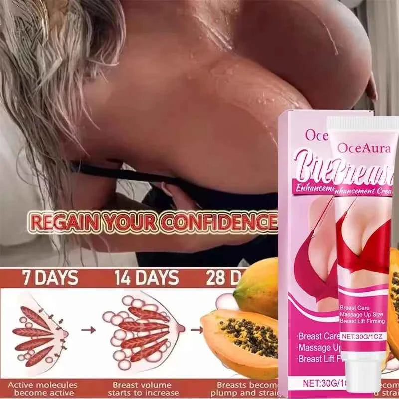 Fast Growth Breast Enlargement Cream Lift Firm Breast Improve Sagging Massage Chest Rapidly Body Moisturizing Smooth Bright Care