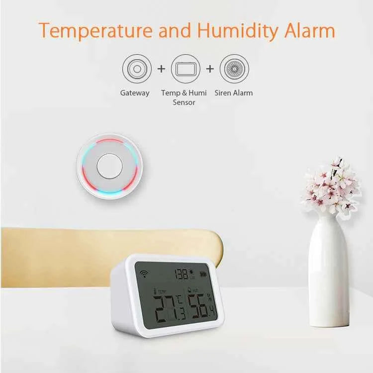 2 in 1 HomeKit Tuya Wire ZigBee Gateway Hub Smart Home Bridge Remote Control Works with Apple HomeKit Or Tuya Smart APP - AMULET RING STORE