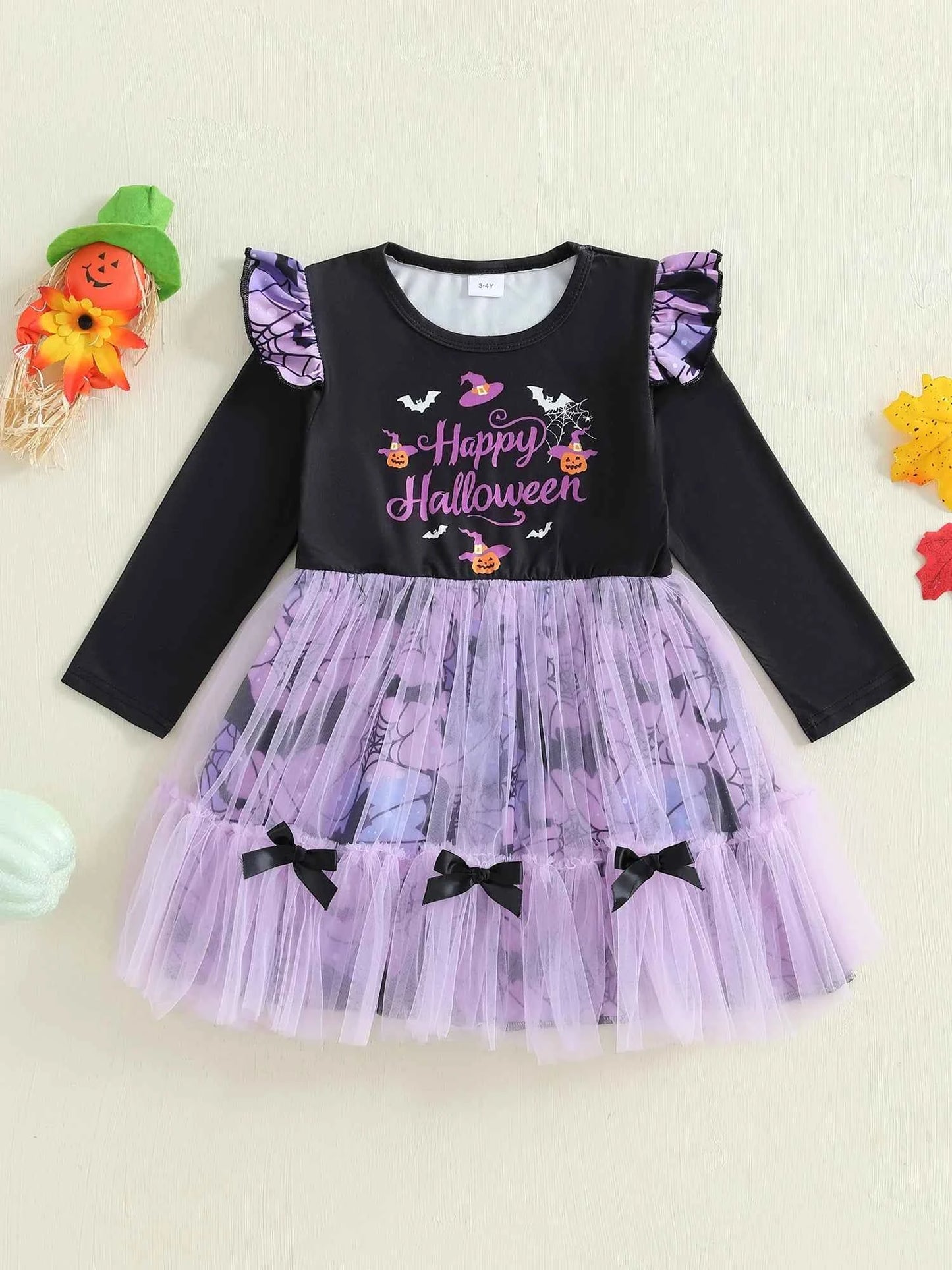 Toddler Baby Boy Halloween Costume Set with Pumpkin Print Long Sleeve Top and Striped Pants for Kids Halloween Party Outfit