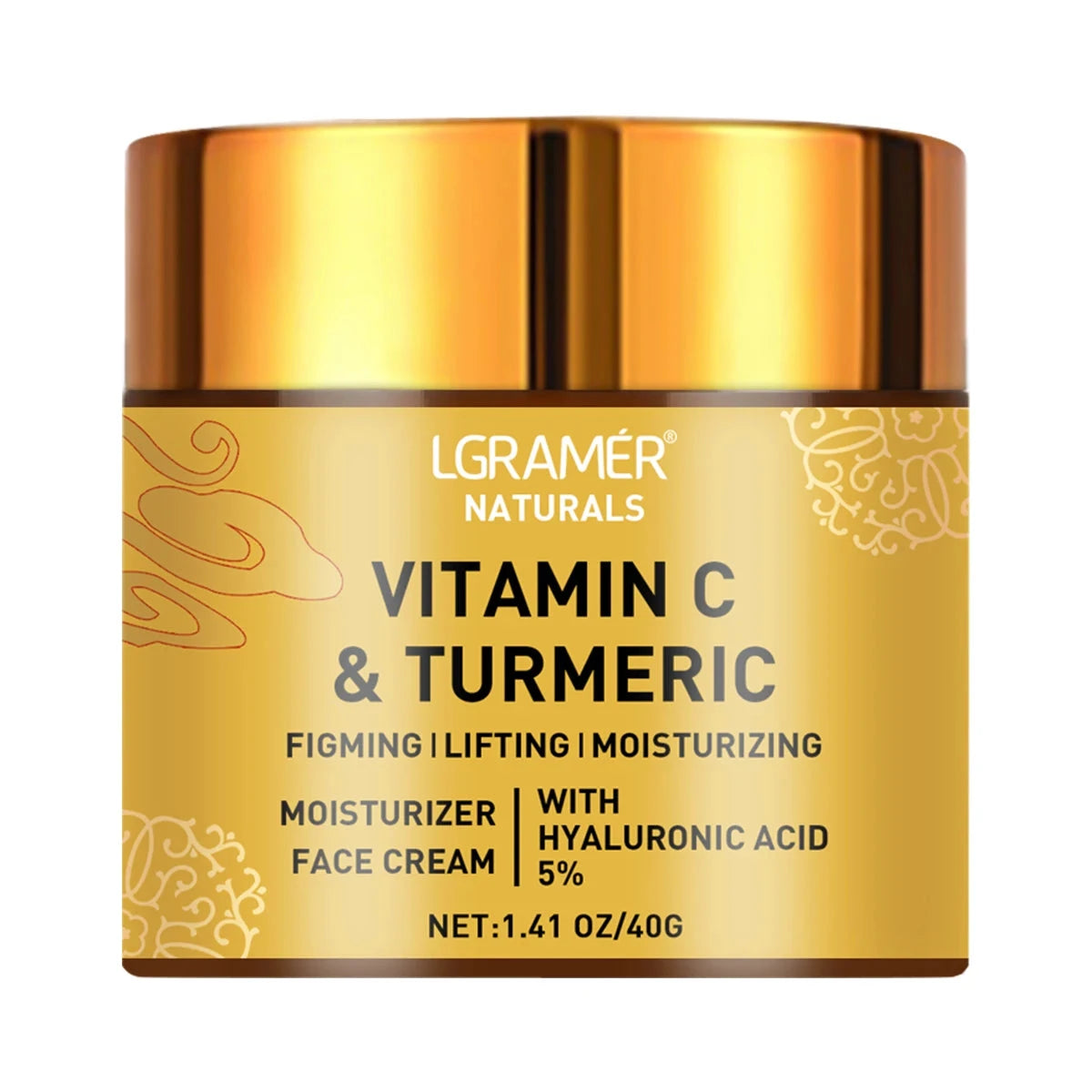 Turmeric Vitamin C Face cream Retinol Moisturizing Firming Hyaluronic Lightening Repairing Smooth Skincare Whitening Creams - AMULET RING STORE
