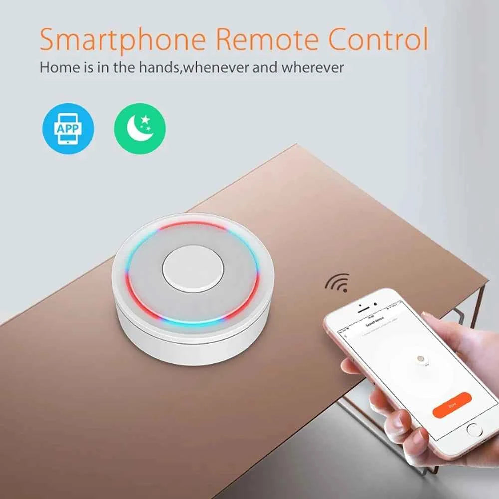 2 in 1 HomeKit Tuya Wire ZigBee Gateway Hub Smart Home Bridge Remote Control Works with Apple HomeKit Or Tuya Smart APP - AMULET RING STORE