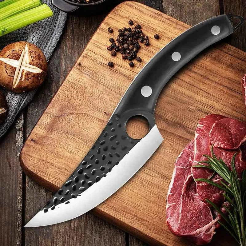 Boning Knives Chef Cooking Slicing Meat Fruit Fish Fillet Kitchen Knives Stainless Steel Hand Forge Blade Utility Barbecue Knife