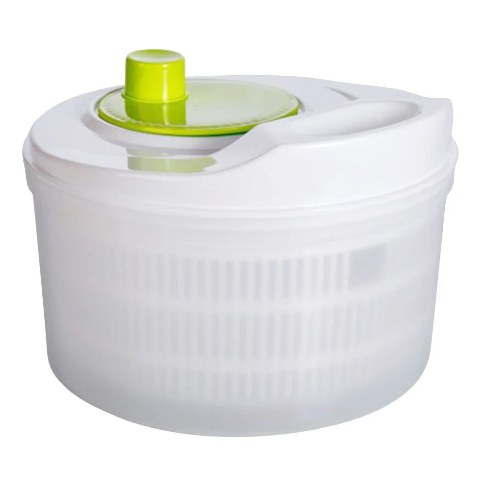 Electric Drain Basket Cleaning Dryer Fruit and Vegetable Dry and Wet Separation Draining Salad Spinner Home Gadget - AMULET RING STORE