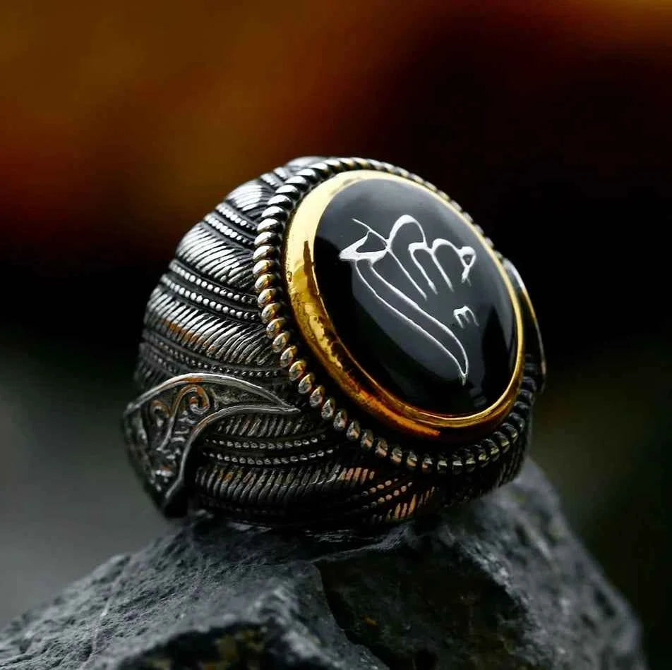 BEIER 2025 New Unique Design 316L Stainless Steel Turkey Ring - AMULET RING STORE