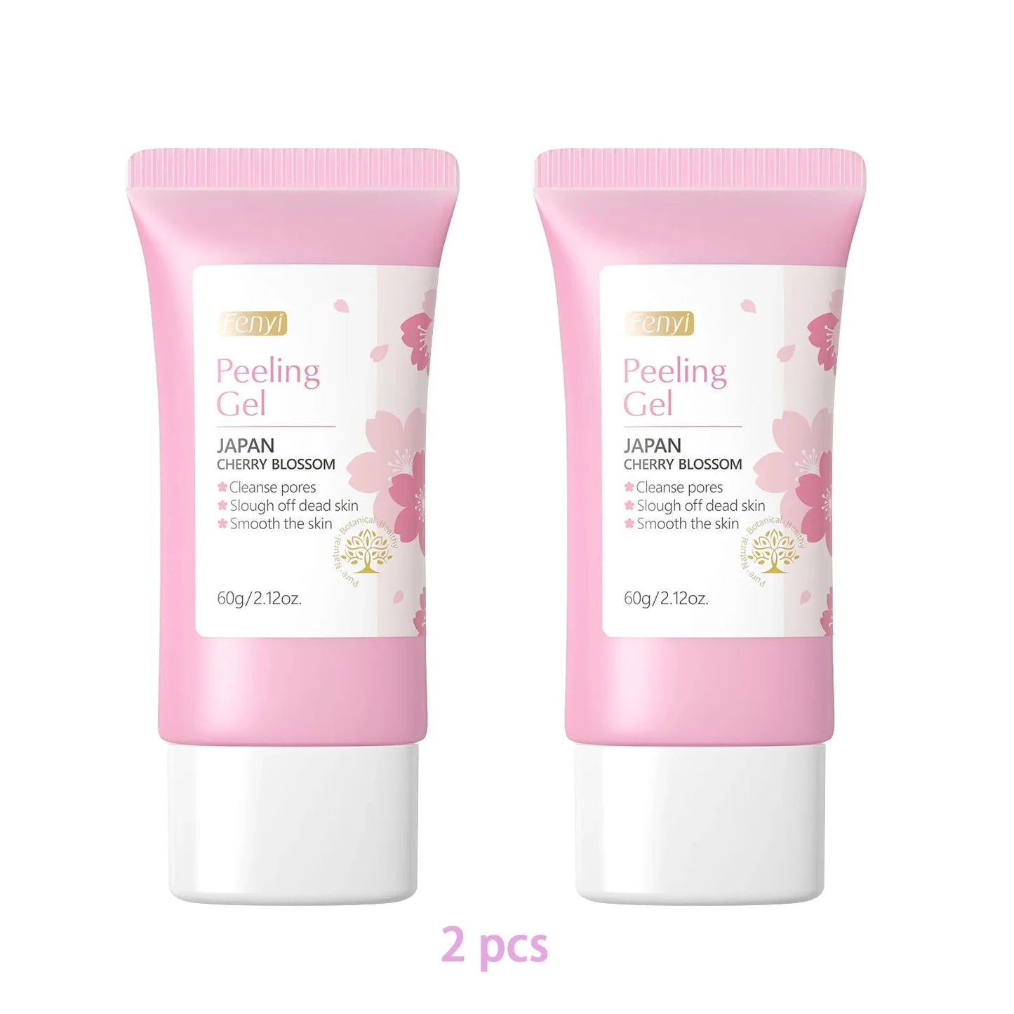Sakura Face Deep Cleaning Exfoliating Gel Skin Care Whitening Moisturizer Repair Facial Scrub Skin Care 60g - AMULET RING STORE