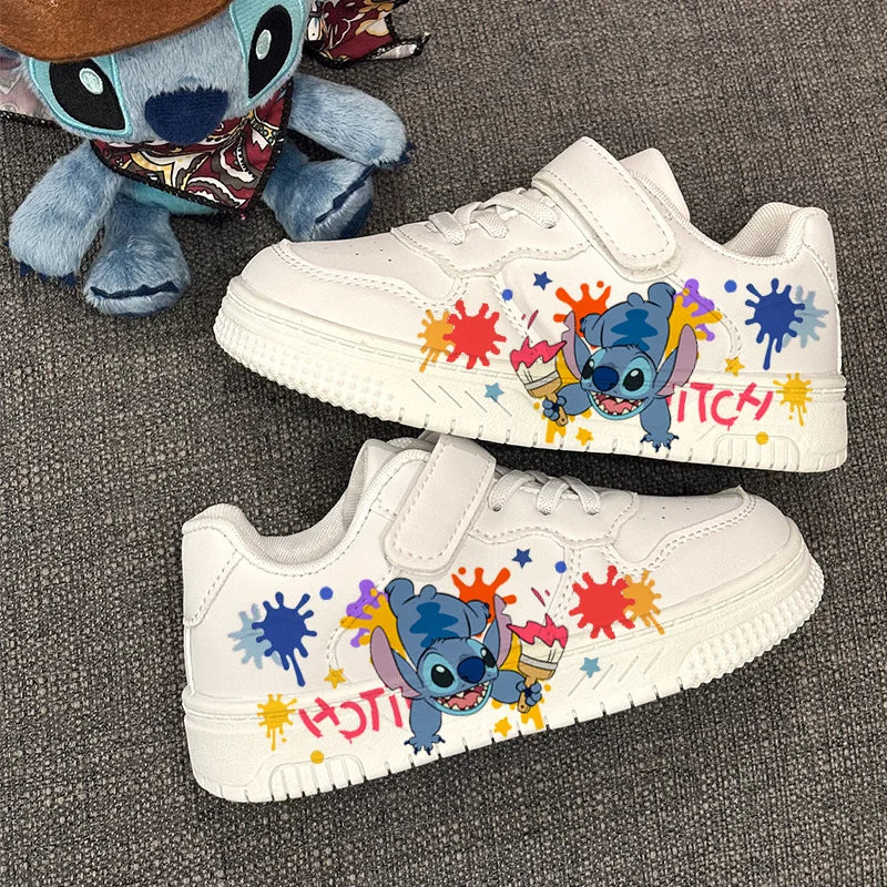 Stitch shoes kids Children shoes Student Casual Sneakers boys Running Fashion 3 and 8 year old girls Shoes Christmas Gift