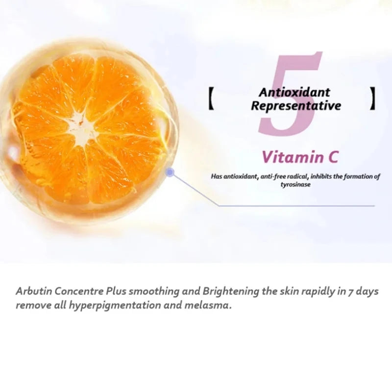 Alpha Arbutin Serum AHA 30%+ BHA 2% Keeps Face Smooth Brightening Moisturizing Improving Dullness Dark Skin Beauty Care Cream - AMULET RING STORE