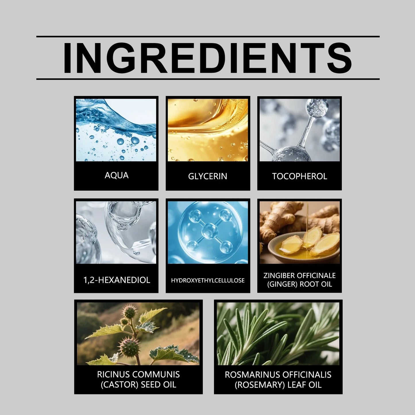 Hair Booster Castor Oil Hair Essence Treatment Improve Androgenetic Alopecia Scalp Treatment Serum Strengthen Hair Roots