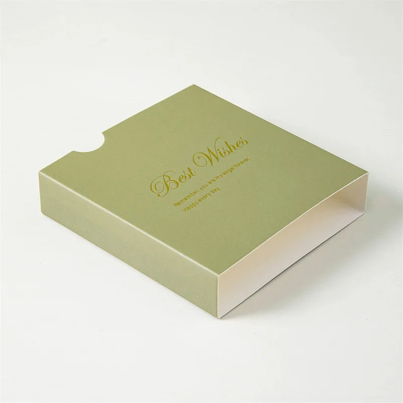 Fashion Jewelry Box Ring Earring Bracelet Necklace Display Stand Suspension Paper Cover Scratch Proof Shell Packing Dust Storage - AMULET RING STORE