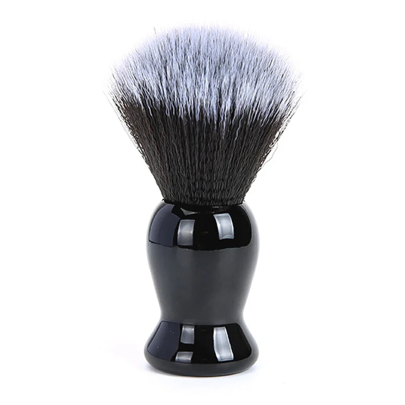 Natural Badger Hair Men's Shaving Brush Barber Salon Men Facial Beard Cleaning Appliance Shave Tool Razor Brush With Wood Handle