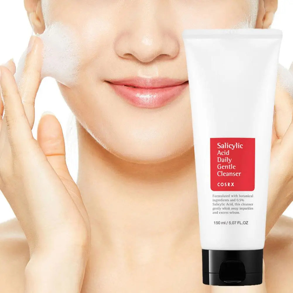 Salicylic Acid Facial Cleanser Amino Acid Face Wash Foam Face Cleanser Moisturizing Facial Cleansing Skin Care Product 100g/150g
