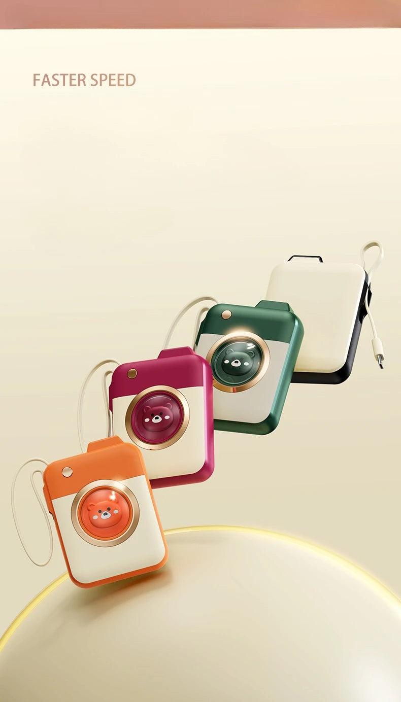 20000mAh 22.5w Fast Charging Large Capacity Mini Power Bank Portable External Battery Charger for Xiaomi Samsung Huawei