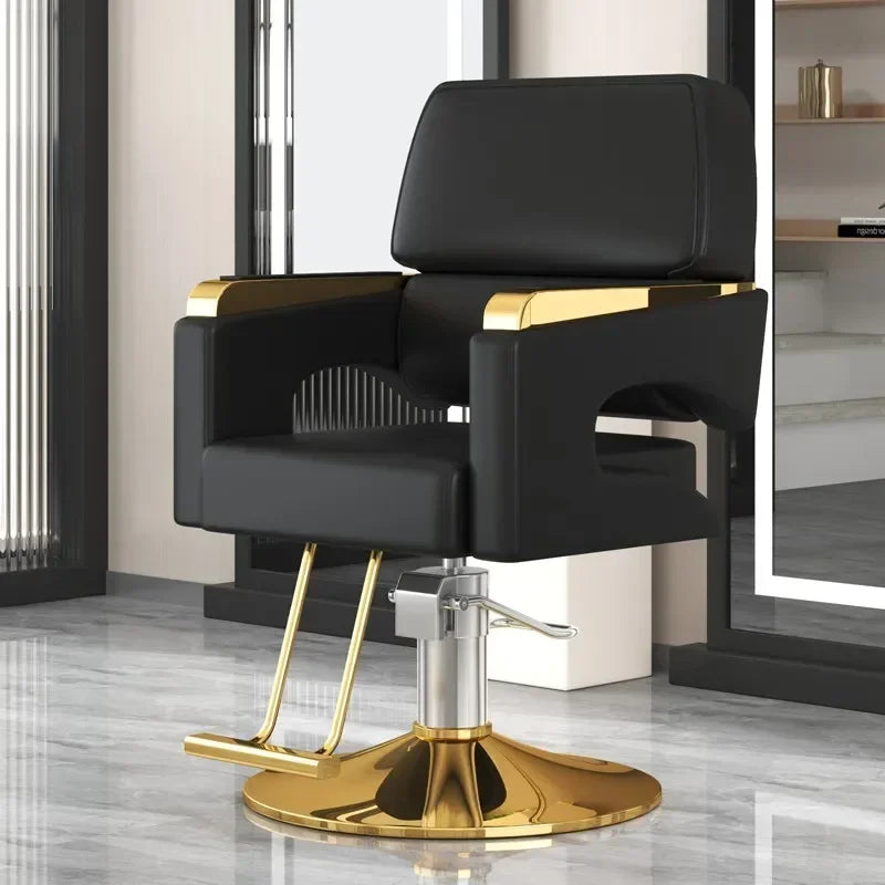 Beauty Equipment Styling Chair Armchair Barber Chair Ergonomic Trendy Comfortable Swivel Adjustable Silla Beauty Salon Furniture