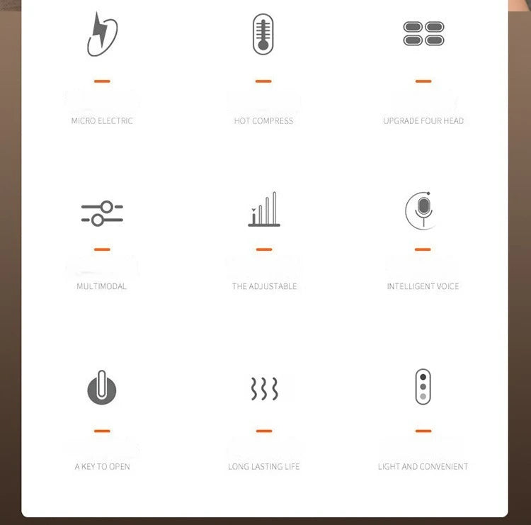 Neck Massage Intelligent Charging Heating Hot Pressing Magnetic Pulse Fashion Multi User Usage Portable Pulse Neck Massager - AMULET RING STORE