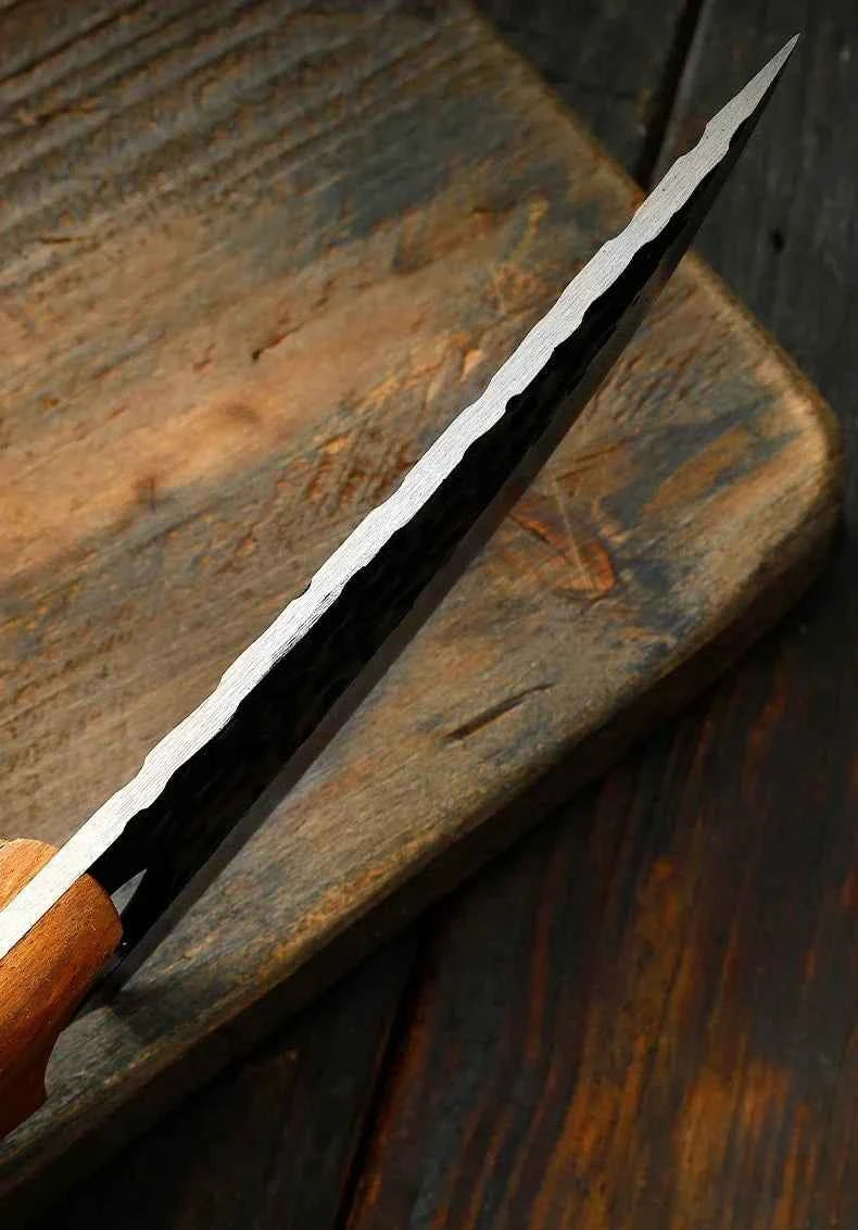 Boning Knives Chef Cooking Slicing Meat Fruit Fish Fillet Kitchen Knives Stainless Steel Hand Forge Blade Utility Barbecue Knife