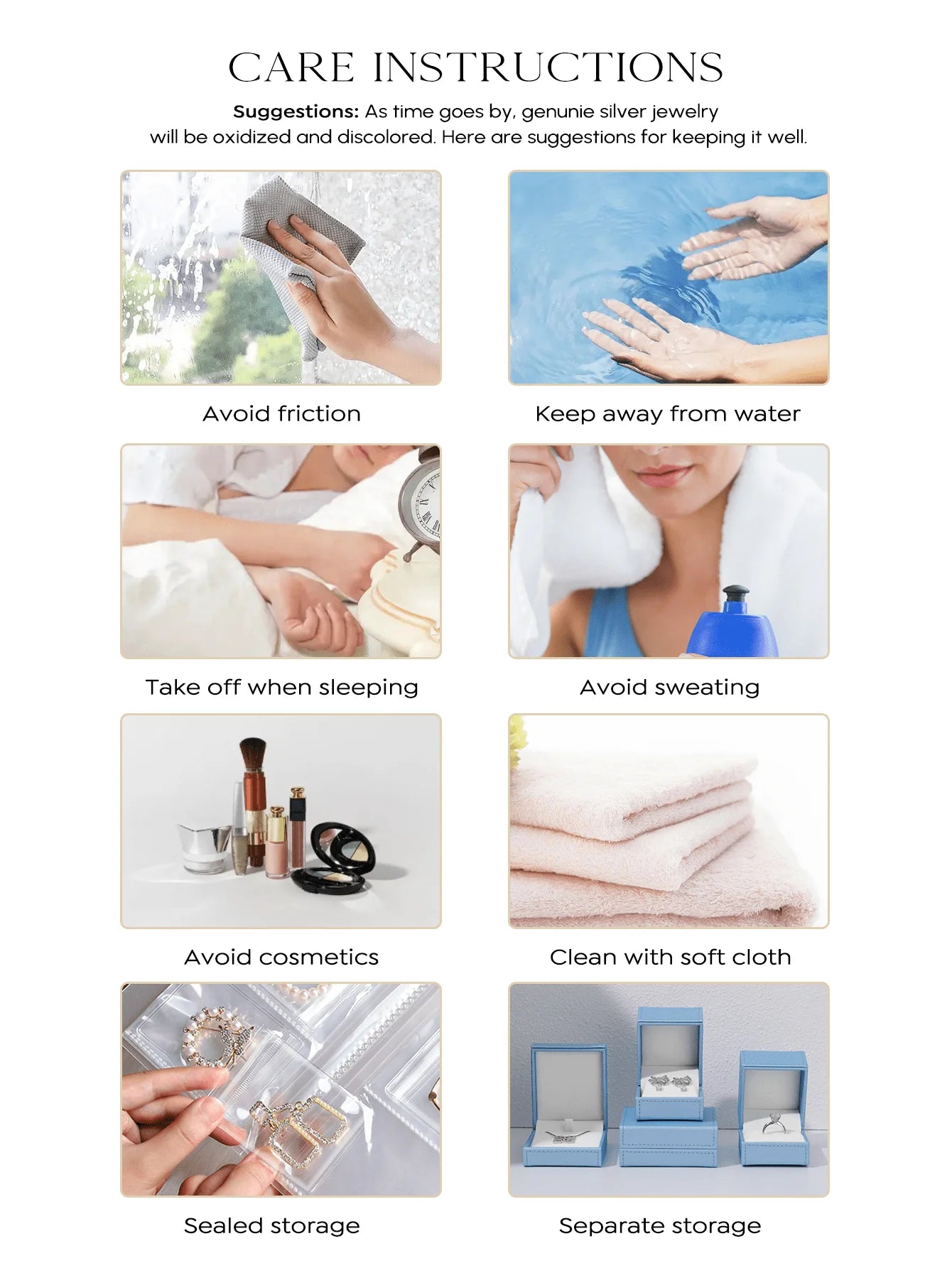 925 Sterling Silver Ring with Oval Black Agate Gemstone and White Matching Stone Europe & America Prom Party Style Fashion Women